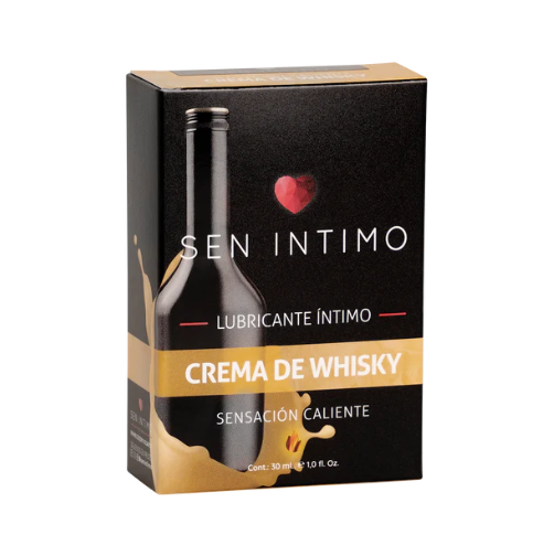 Gel Íntimo Efecto Calor Sabor Crema de Whisky Premium