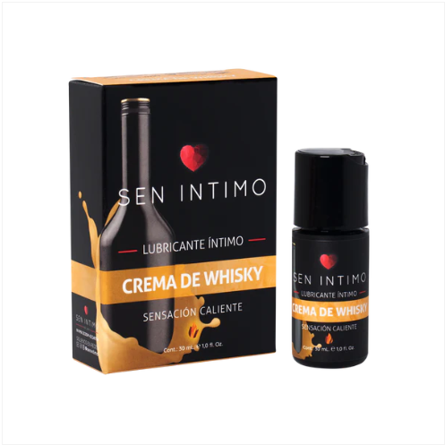 Gel Íntimo Efecto Calor Sabor Crema de Whisky Premium