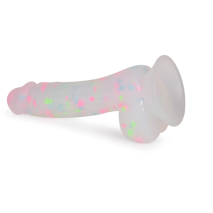 Juguete Íntimo Realista Premium 8.5" con Función Especial - Colección Neon Party