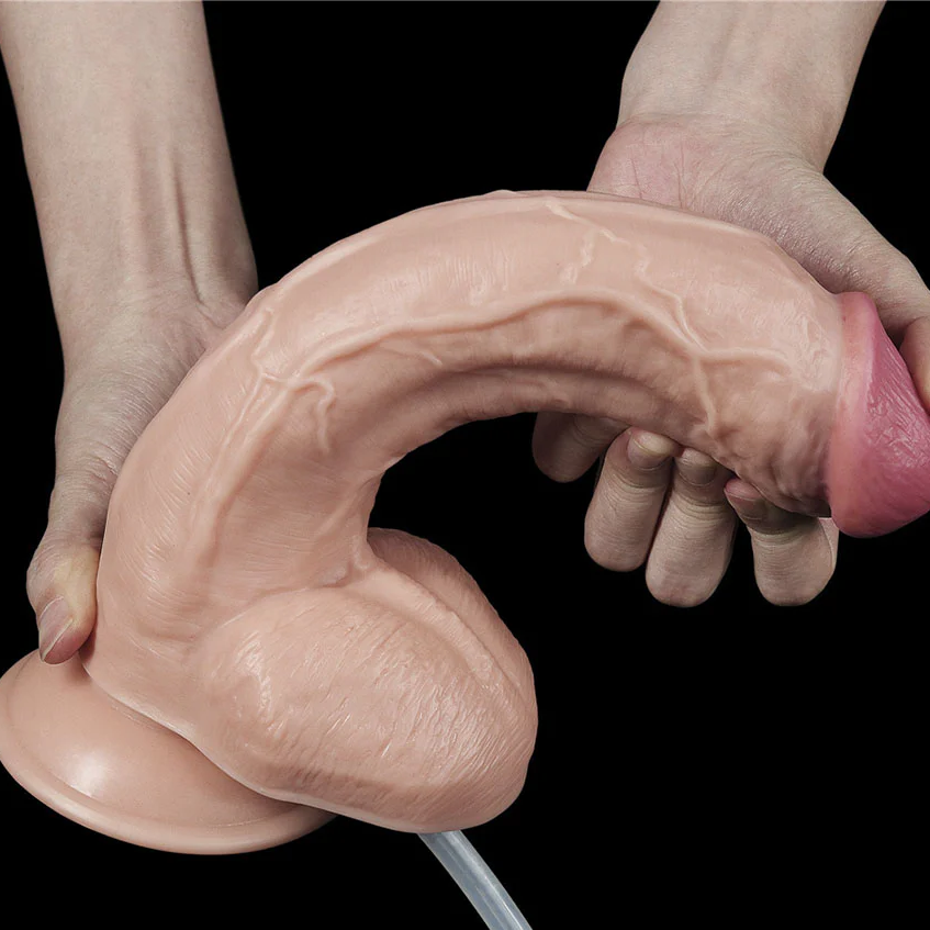 🔥 Dildo Realista 10" Squirt Extreme Flesh 💦