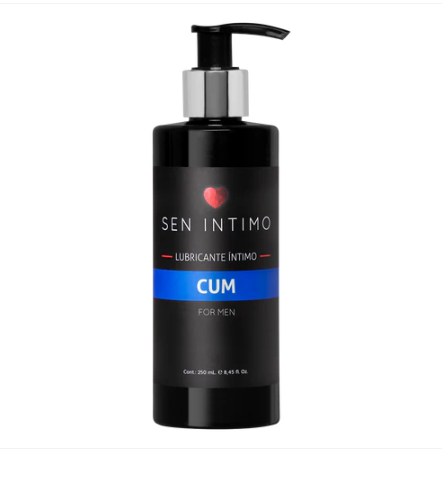 Lubricante Cum For Men 250ml - Fórmula Masculina - Sen Íntimo