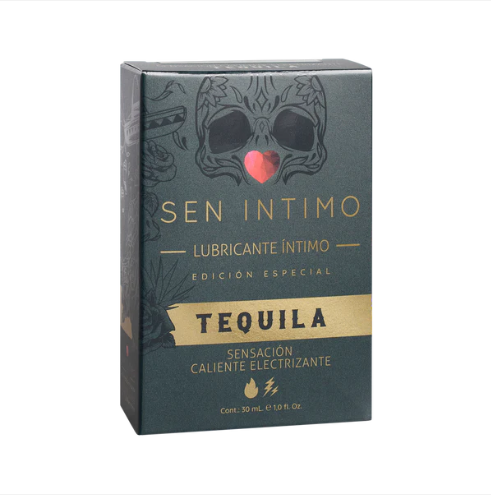 Gel Íntimo Estimulante Sabor Tequila 30ml - Sen Íntimo