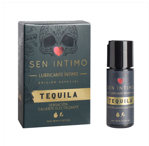 Gel Íntimo Estimulante Sabor Tequila 30ml - Sen Íntimo