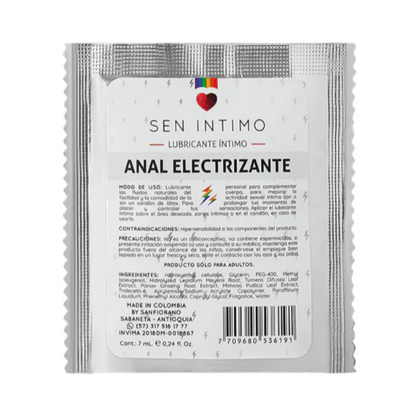 Lubricante Íntimo Especializado Efecto Estimulante - Sen Íntimo
