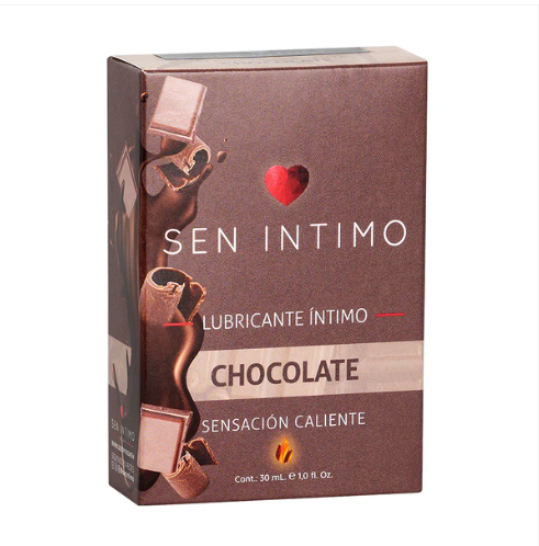 Gel Íntimo Efecto Calor Sabor Chocolate Premium - Sen Íntimo