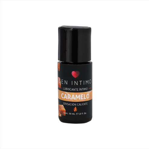 Gel Íntimo Efecto Calor Sabor Caramelo Premium - Sen Íntimo