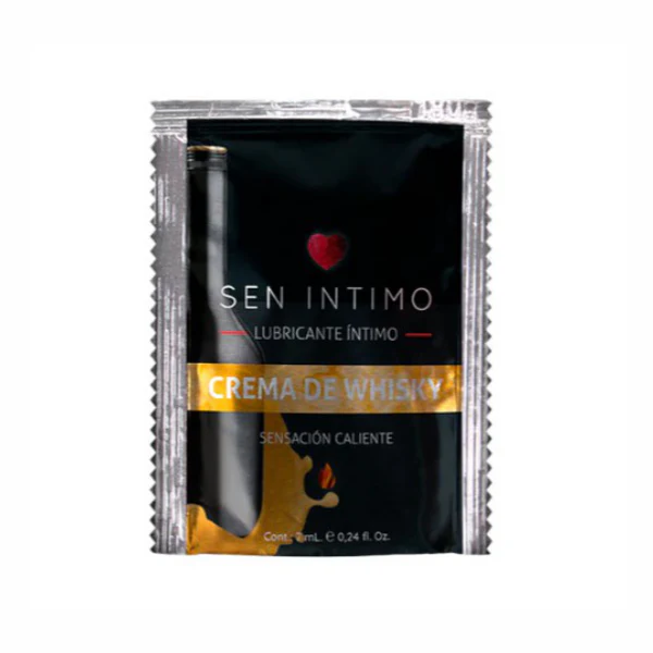 Gel Íntimo Efecto Calor Sabor Crema de Whisky Premium