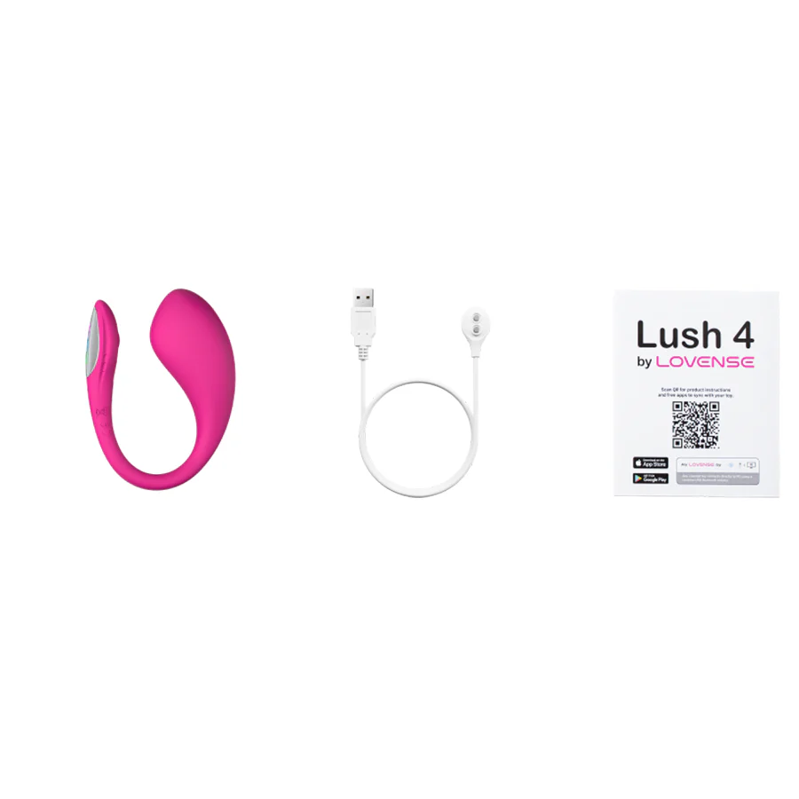 Vibrador Lovense Lush 4 - Control por APP Global - Silicona Médica Premium