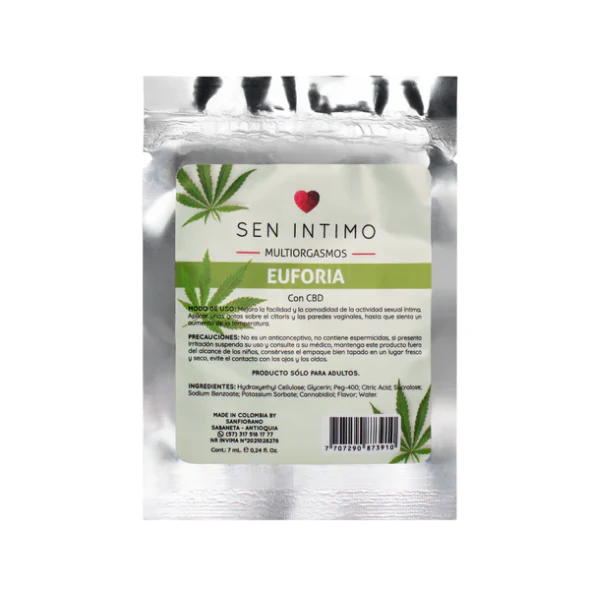 Gel Íntimo Estimulante Euforia Premium - Sen Íntimo