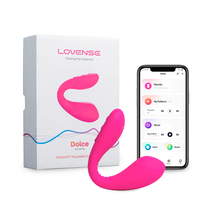 Vibrador Lovense Dolce - Control por APP - Doble Estimulación