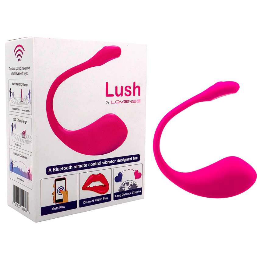 Vibrador Lovense Lush 2 - Control por APP Global - Cereza