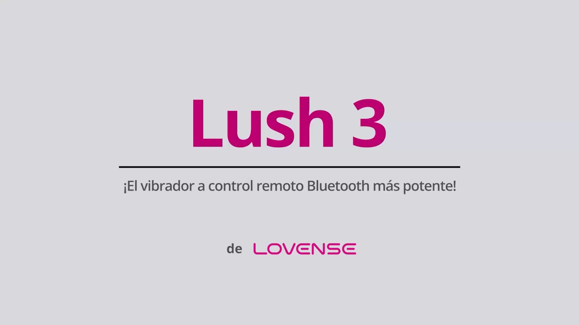 🔥 Vibrador Lovense Lush 3 - Control por APP Global - Tecnología Premium 💖